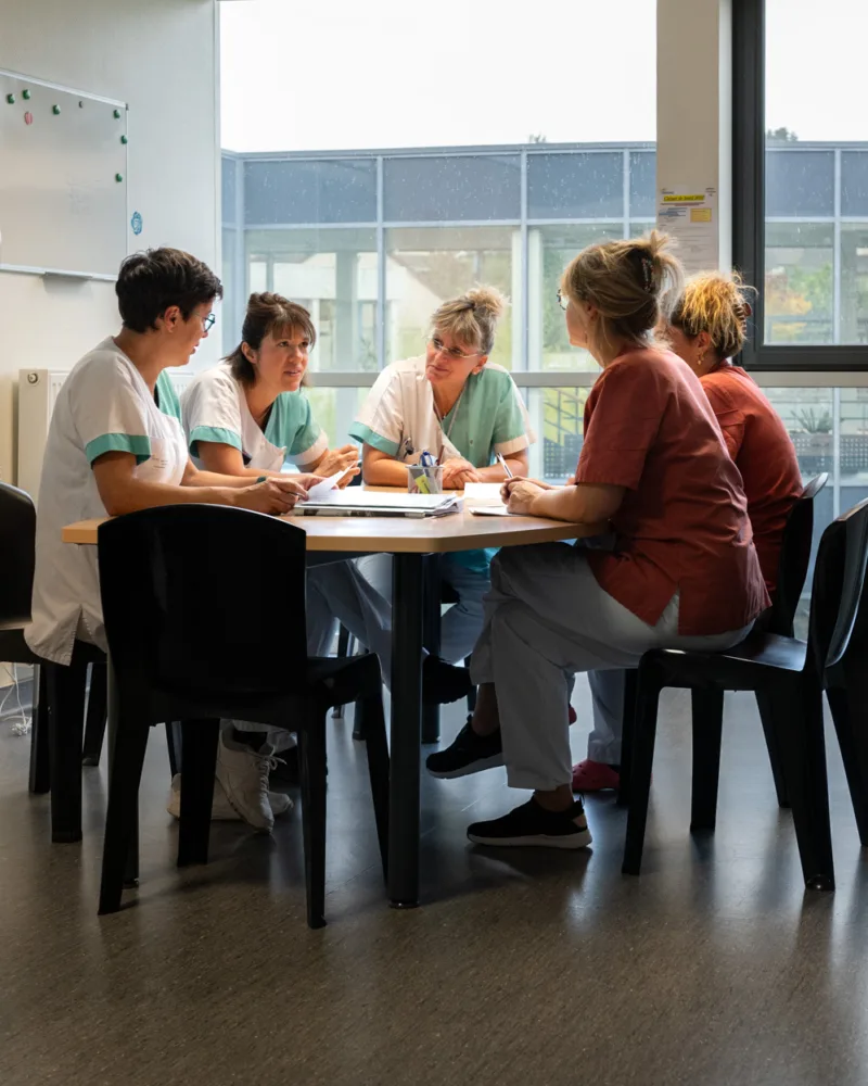 équipe soignant infirmier ethique maisons gepy yonne